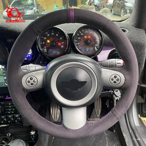 Couverture de <span class=keywords><strong>volant</strong></span> de voiture professionnelle avancée en daim italien alcanta ra pour <span class=keywords><strong>mini</strong></span> Paceman Roadster Coupé Countryman - Product Image 6
