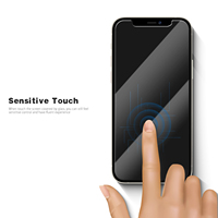 Lot de 3 protections d'écran en verre trempé HD 9H transparent pour iPhone 14, 13 Pro Max, iPhone 12 Pro, iPhone 17, 15, 16, 11, X, XR