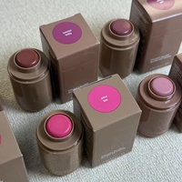 Stick de blush naturel longue tenue double usage, crème pour les joues et les lèvres, format poche, avec étui pour téléphone portable