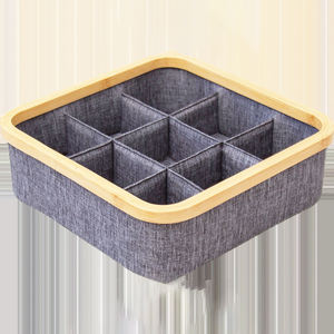 <span class=keywords><strong>Boîte</strong></span> de rangement en <span class=keywords><strong>bois</strong></span> pour chaussettes, sous-vêtements, <span class=keywords><strong>tiroir</strong></span>, organisateur de soutien-gorge et de culottes, panier de rangement pour placard, rangement et organisation de la maison - Product Image 5