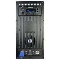 Module d'amplificateur d'écran 2 canaux 4000w 8Ohm Haute puissance Double caisson de basses 18 pouces Carte d'amplificateur DSP Fonction FIR PFC