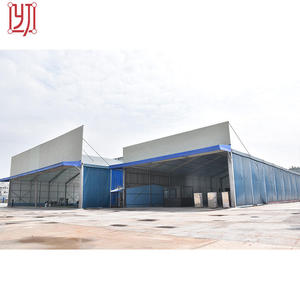 เต็นท์โกดังเก็บของกลางแจ้งขนาดใหญ่แบบชั่วคราว PVC ขนาด 5x10 ม. 10x20 ม. 15x30 ม. สำหรับขาย - Product Image 4