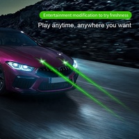 Vente en gros usine : Feu laser décoratif pour véhicule, télécommandé, de signalisation de secours et d'avertissement de sécurité pour moto et voiture