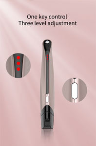 안티에이징 젠틀 펄스 페이스 퍼밍 다크써클 완화 잔주름 케어 가정용 전기 진동 아이 마사저 완드 - Product Image 4