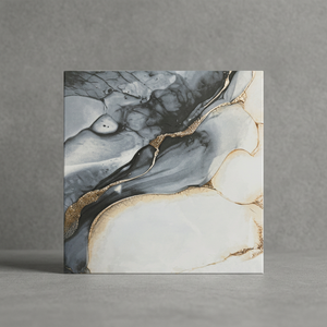 Carreaux de sol en céramique mate rustiques 40x40cm, résistants à la chaleur, antidérapants, en porcelaine, pour salle de bain, intérieur - Product Image 3