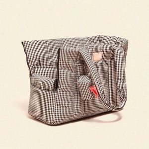 Portador de mascotas ligero con logotipo OEM con soporte para bolsa de caca bolsa de viaje para mascotas hinchada para cachorro bolsa de transporte portátil para gatos - Product Image 2