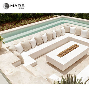 Venta al por mayor de piedra natural luz beige travertino azulejos Turquía blanco travertino Panel de pared de mesa travertino <span class=keywords><strong>Deco</strong></span> losas baldosas de suelo - Product Image 2