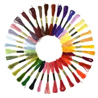 36 צבעים רקמת חוט אקראי צבע תפר צלב חוט רקמת חוט עבור ידידות צמיד מחרוזת