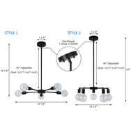 Lampe suspendue de décoration intérieure de villa, éclairage en verre sphérique, design moderne minimaliste, lampes suspendues pour restaurant, plafonnier LED suspendu