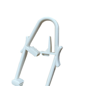 Medical Grade Plastic Towel <b>Clips</b> Milky Color Four Piece Set For Household And Medical Use - Product Image 4