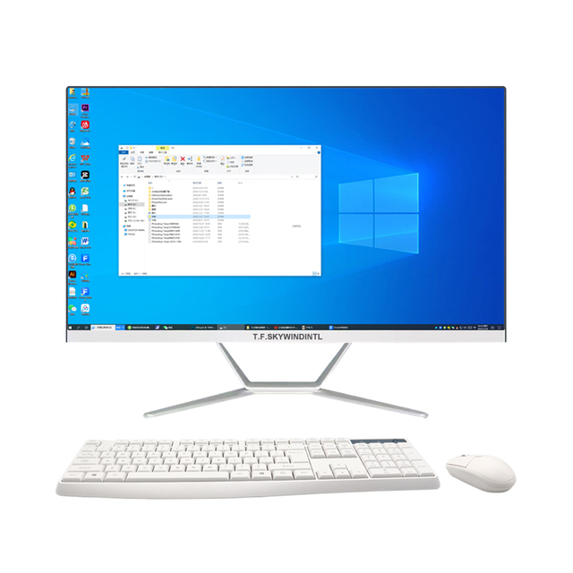 All in One Pc Computer Desktops 21.5/24/27 Inch Computer Desktop with Core I3 I5 I7 AIO PC Gaming All in One Computer