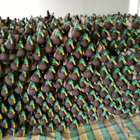 Leurre de chasse réaliste en caoutchouc souple EVA 3D, canard grégris, simulation d'oiseau léger pour jardin et aménagement paysager, personnalisé en usine