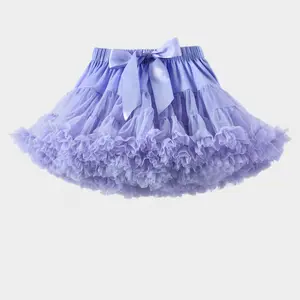 Zomer Kinderen Snoep Kleur Rok Meisjes Tutu Rok Met Strik