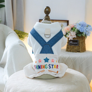 Mono Elegante para Perros Pequeños y Gatos, con Tirantes Ajustables, Ecológico y Cómodo, de Poliéster - Product Image 3