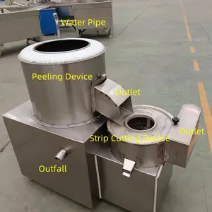 Machine automatique de fabrication de chips/machine de coupe de cube de fruits et légumes de frites