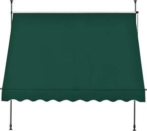 Toldo retráctil a prueba de lluvia Paquete de pedido por correo Toldo de balcón con manivela de mano Altura ajustable Toldo de protección solar Resistente a los rayos UV - Product Image 3