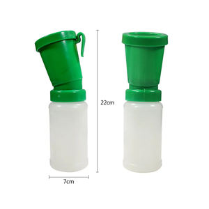 Cangkir celup puting tidak beracun, cangkir celup puting susu PP hijau biru dapat disesuaikan 300ML - Product Image 2