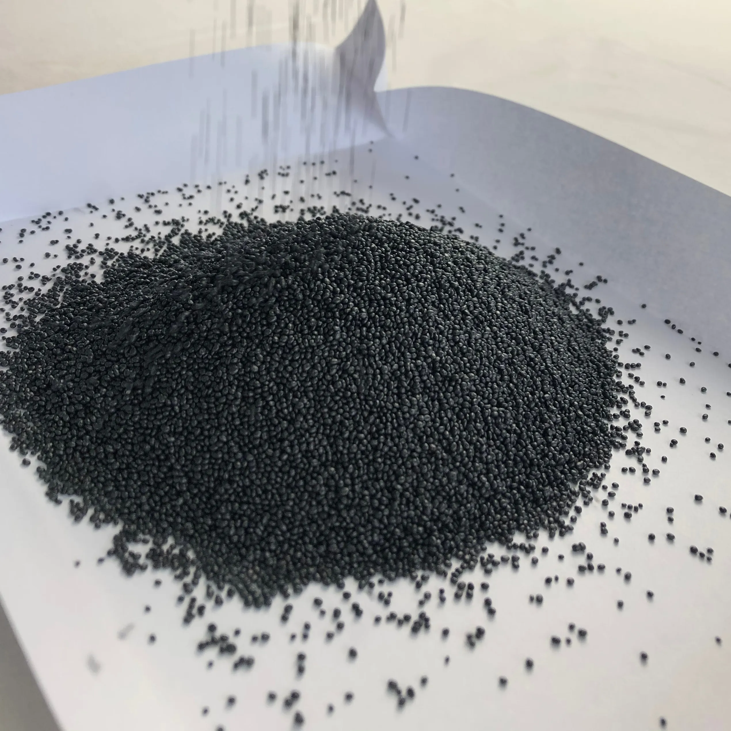 Partículas de grano de grafito negro, retardante de llama EPS, espuma de poliestireno expandible EPS, cuentas de materia crudo