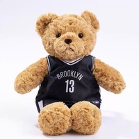 Ours en peluche promotionnel personnalisé, étoile du football, pour événement sportif, avec logo personnalisé - Cadeau souvenir