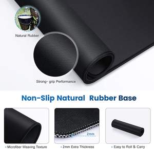 Base en caoutchouc écologique étendue grand <span class=keywords><strong>tapis</strong></span> <span class=keywords><strong>de</strong></span> clavier vierge pour <span class=keywords><strong>tapis</strong></span> <span class=keywords><strong>de</strong></span> <span class=keywords><strong>jeu</strong></span> <span class=keywords><strong>de</strong></span> bureau <span class=keywords><strong>XXL</strong></span> <span class=keywords><strong>tapis</strong></span> <span class=keywords><strong>de</strong></span> souris <span class=keywords><strong>de</strong></span> <span class=keywords><strong>jeu</strong></span> noir overlocked - Product Image 4