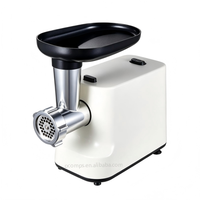 Machine de traitement de viande et de saucisses, hachoir automatique de cuisine portable, silencieux, en acier inoxydable, démontable, pour hacher la viande