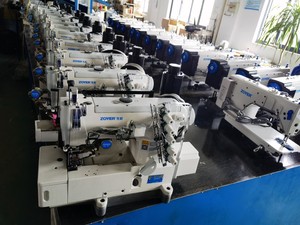 Machine à coudre industrielle à grande vitesse ZY500-01DA pour ourlets de T-shirts, à cylindre, pour usage domestique, nouveau moteur métallique - Product Image 3