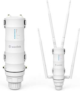 WAVLINK AC1200 rete per punto di accesso Wireless Extender <span class=keywords><strong>WiFi</strong></span> resistente alle intemperie per esterni ad alta potenza con POE passivo - Product Image 2