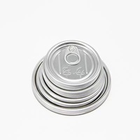 Couvercle en aluminium à ouverture facile de 52 mm (202, 209, 300, 603) avec logo personnalisé pour canettes en aluminium, métal, plastique et tubes en papier