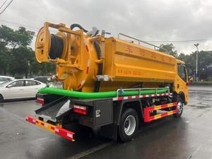 Camion d'assainissement Dongfeng à nettoyage rapide, buse rotative automatique, commande à une touche, faible consommation de carburant, camion d'aspiration des eaux usées haute pression - Product Image 6