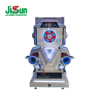 Machine d'arcade de vol dynamique à monnayeur, simulateur de siège dynamique à double joystick, thème Bataille Jedi, pour divertissement intérieur, en métal, garantie 1 an