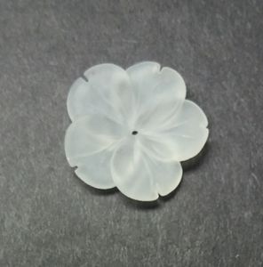 Piedra preciosa Natural de cuarzo, piedra preciosa Natural con forma de flor de cuarzo, delicada, suntuosa - Product Image 1