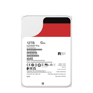 ST12000NT001 12 To 3,5 pouces SATA 6 Gb/s Interne 7200 tr/min 256 Mo de cache Reconditionné Interface SATA 6 Gb/s - Product Image 1