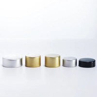 Tapas Multifuncionales Electroquímicas de Aluminio ROPP Antiderrames para Botellas de Cosméticos, Lociones y Vino, Envases Metálicos Elegantes