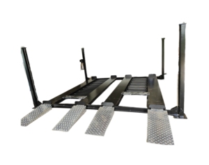Sollevatore Idraulico a 4 Colonne a Doppia Larghezza Omologato CE per Centri Riparazione Auto e Uso in Carport, Capacità 4500kg - Product Image 1