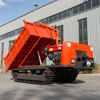Remise sur Dumper sur chenilles de 3 tonnes pour travaux de terrassement et industries minières, avec moteur EPA
