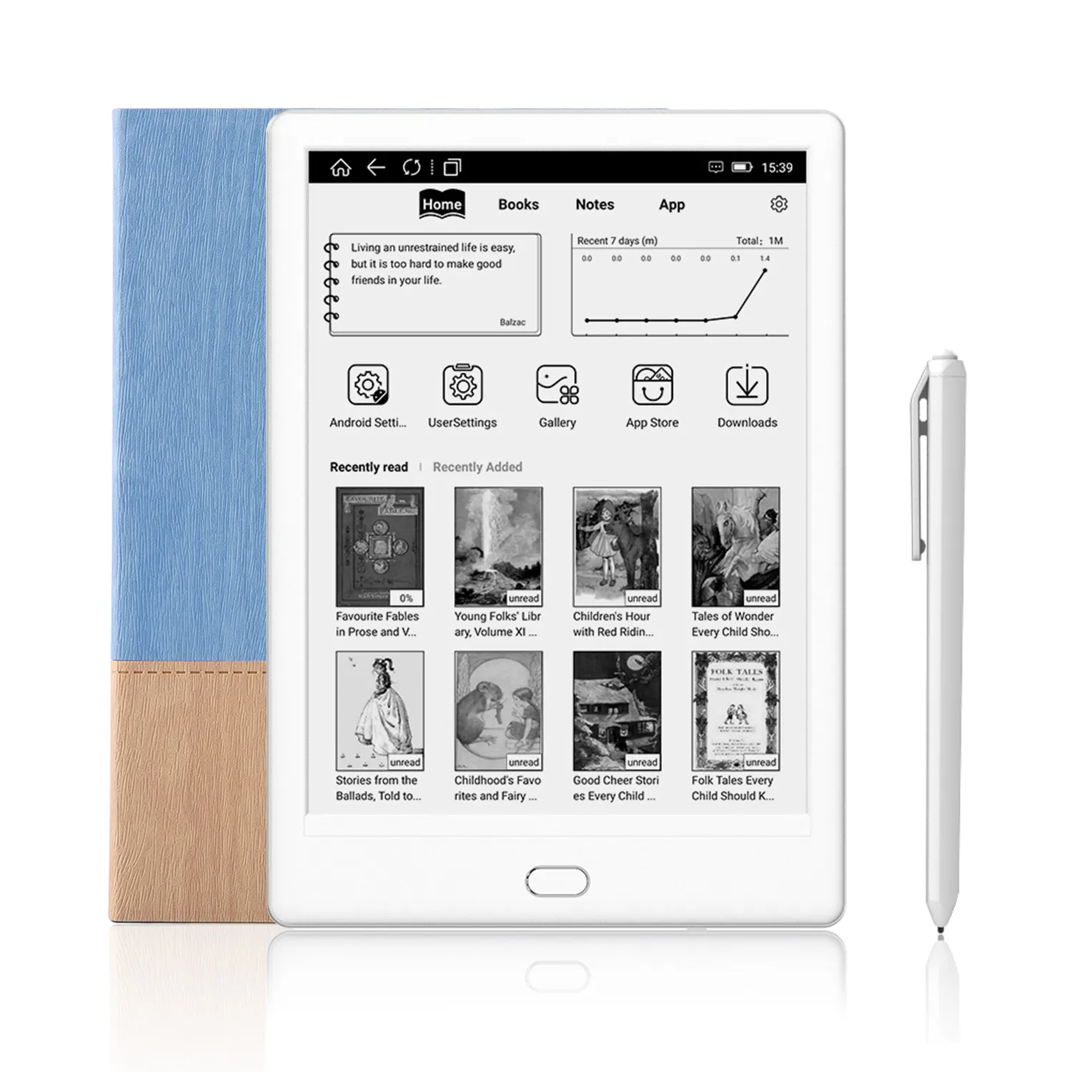 Likebook Muses 7.8 Inch ebook Reader HD eReader 300PPI 2G+32G Octa-Core Bezel Design
