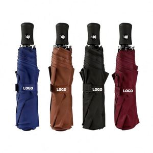 Parapluie automatique imprimé avec logo promotionnel, parapluies de marque pour entreprises, cadeaux promotionnels personnalisés - Product Image 1