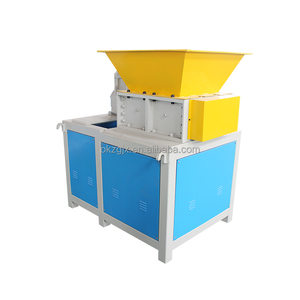 Industrial Crushing Paper <b>Tire</b> Cardboard Coconut Waste Metal Small Double Shaft Shredder Crusher <b>Machine</b> Small Plastic Shredder - Product Image 2