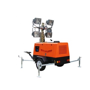 Torre de luz externa galvanizada, 9 metros de altura extensível da máscara hidráulica - Product Image 2