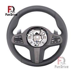 Volante Deportivo de Cuero M Sport para <span class=keywords><strong>BMW</strong></span> F20 F22 F30 F32 F10 F15 F16 X5 X6, Estilo Racing CS, <span class=keywords><strong>Precio</strong></span> de Fábrica al Por Mayor - Product Image 3