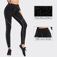 Legging de sport une pièce épais et taille haute pour femme, idéal pour le yoga et le fitness, qualité supérieure, grandes tailles, pour l'entraînement en salle de sport