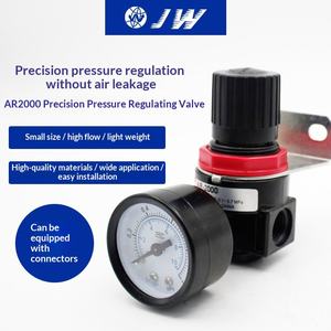 Régulateur de pression d'air pneumatique neuf d'origine avec manomètre et support, série AR2000 AR3000 AR4000, compresseur d'air, vanne de réduction - Product Image 3