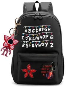 Mochila Stranger Things en Oferta, Mochila Escolar Impermeable con Colgante Exclusivo, Licencia Oficial de <span class=keywords><strong>Netflix</strong></span> - Product Image 6