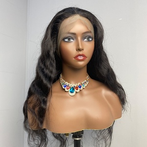Perruques en cheveux humains HD pré-épilées Full Lace pour femmes noires, Perruques Lace Front 13X6 13X4 en cheveux humains brésiliens, Perruques Lace Frontal 360 - Product Image 1