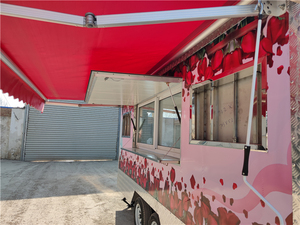 Chiosco per Hamburger Personalizzato di Nuovo Design, Rimorchio per Alimenti da Forno, Rimorchi per Cibo all'Aperto <span class=keywords><strong>con</strong></span> Attrezzature da Cucina Mobile in Vendita negli Stati Uniti - Product Image 4