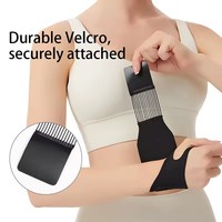 Attelle de poignet réglable en nylon avec trou pour le pouce, ultra-fine, très élastique, respirante et légère, pour le fitness et la protection de la paume