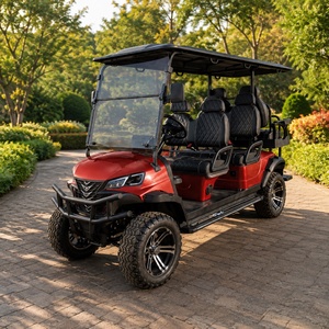 Voiturette de golf électrique Harbor Park 2, 4 ou 6 places, moteur AC 72V 7.5KW, batterie au lithium, pour excursions panoramiques en quai, sac de transport inclus - Product Image 1