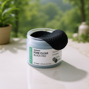 Salidinic Pore Clear Black Pad 70 Pads 200 Ml Para la limpieza facial - Product Image 3