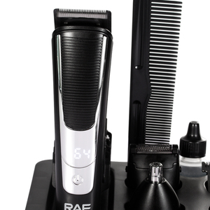 Nuevo Kit de Afeitado Profesional Inalámbrico Multifunción RAF de 5W, 600mA de Alta Potencia, Pantalla LCD, Juego de Recortadores de Pelo - Product Image 5