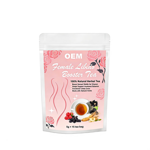 Té Natural para la Libido Femenina OEM con Cistanche y Morera, Aumenta la Vitalidad Sexual y el Equilibrio Hormonal, 15 Bolsitas - Product Image 1